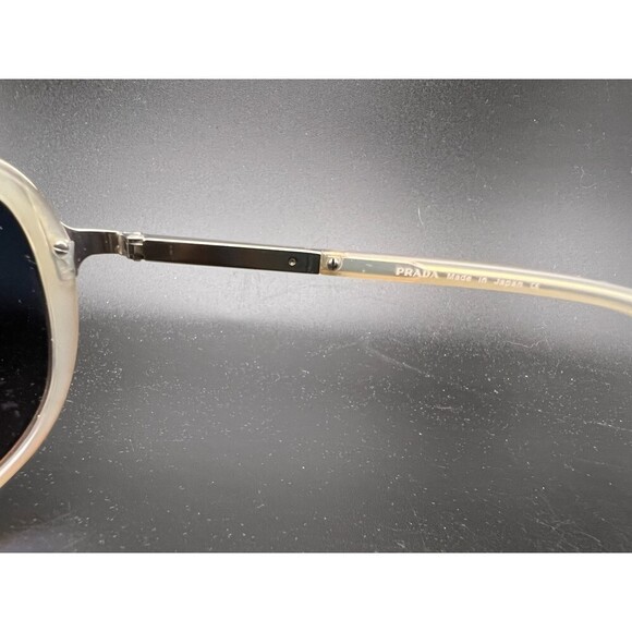 Prada Beige and Black Sunglasses RX main image 7